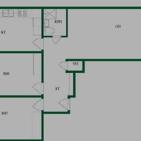 Ylimmaen Kerroksen Tilava Kolmio Jokinaekymaellae Apartment Rovaniemi Luaran gambar